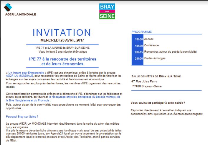 rencontres bray sur seine